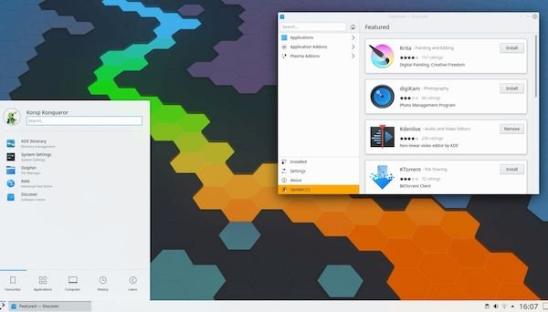 KDE Plasma 5.19 beta lançado com rotação automática de tela no Wayland