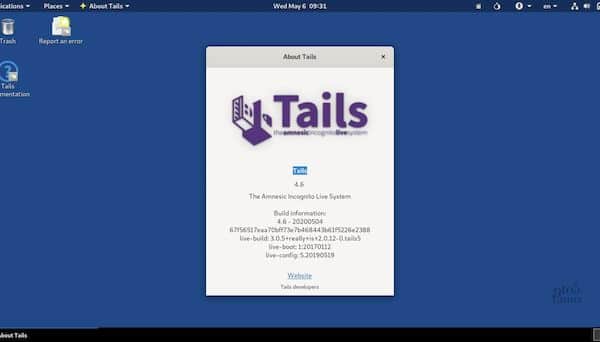 Tails 4.6 lançado com suporte para chaves de segurança USB U2F