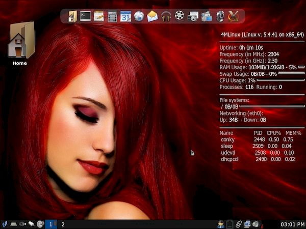 4MLinux 33 lançado com ISOs híbridos, nnn File Manager e Mesa 20