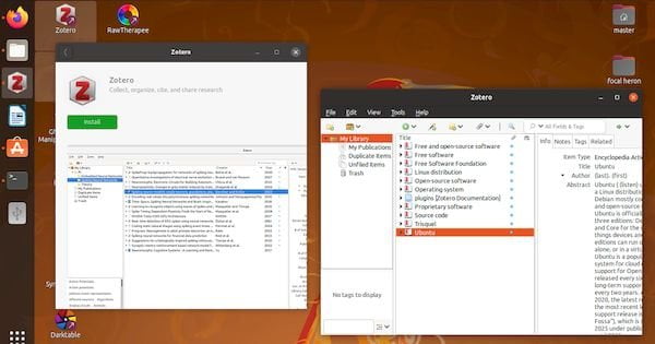 Como instalar o assistente de pesquisa Zotero no Linux