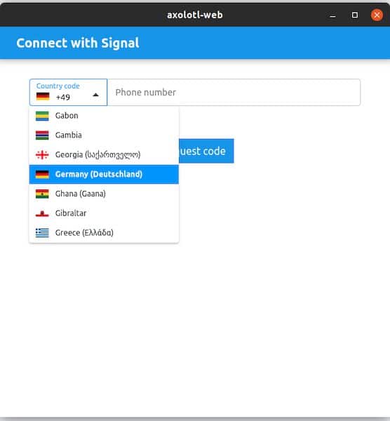 Como instalar o cliente Signal Axolotl no Linux via Snap