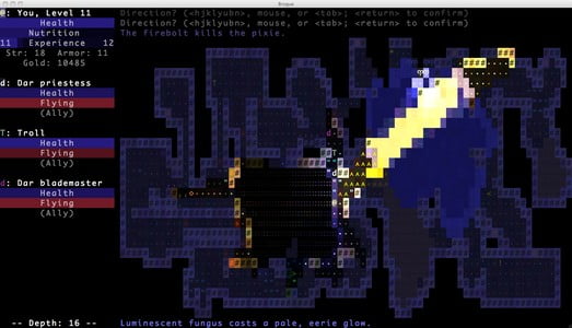 Como instalar o game roguelike BrogueCE no Linux via Flatpak