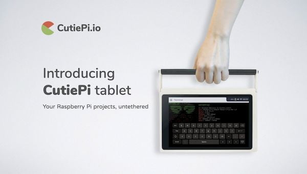 CutiePi é o tablet Raspberry Pi mais fino e hacker do mundo