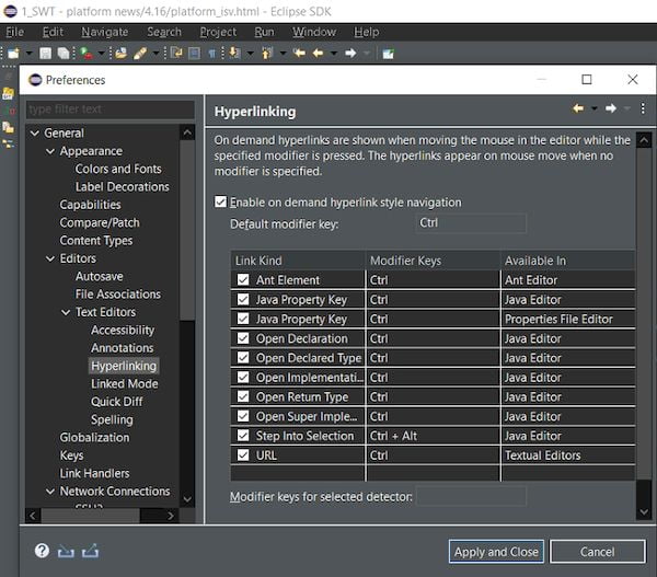 Eclipse 4.16 lançado com um tema escuro, correções e novos recursos