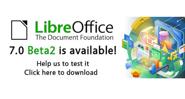 LibreOffice 7.0 Beta 2 já está disponível para testes