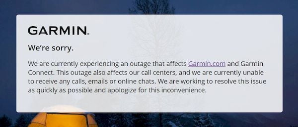 Garmin encerrou alguns serviços após suspeita de ataque de ransomware