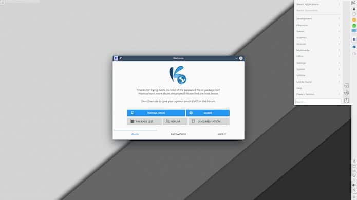 KaOS Linux 2020.07 lançado com o KDE Plasma 5.19 e Kernel 5.7