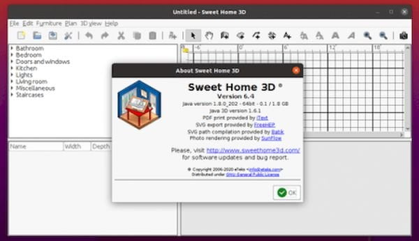 Sweet Home 3D 6.4 lançado com novos recursos e correções