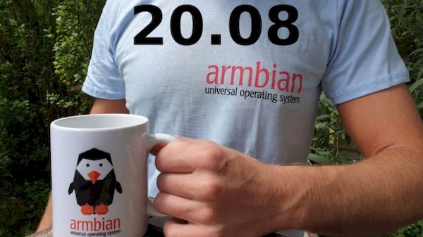 Armbian 20.08 Caple lançado com melhorias na tela de login e mais
