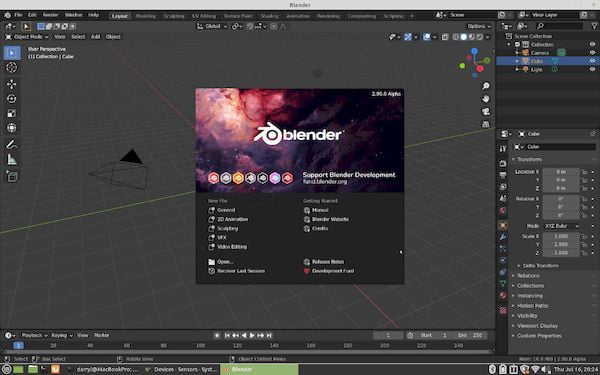 Blender 2.90 lançado com grandes mudanças e atualizações