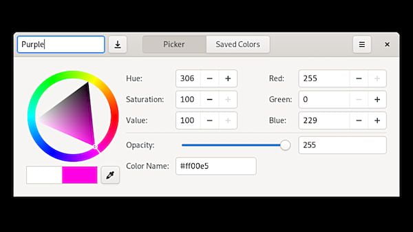 Como instalar o selector de cores Color Picker no Linux via Flatpak