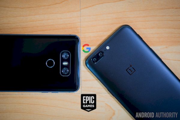 Google pode ter impedido a OnePlus e LG de pré-instalar o Epic Games