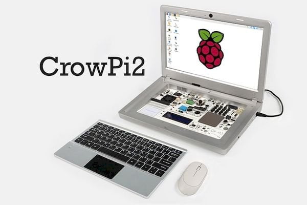 Laptop CrowPi2 Raspberry Pi e a plataforma educacional STEM serão lançados este mês