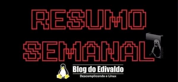 Resumo semanal de 23/08/2020 a 29/08/2020! Atualize-se!