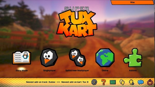 SuperTuxKart 1.2 lançado com melhor suporte para gamepad, novo tema e mais