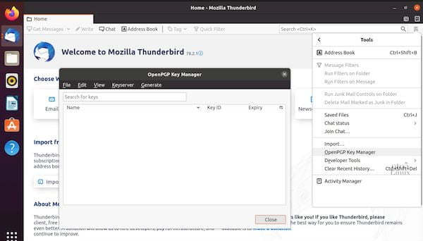 Thunderbird 78.2.1 lançado com suporte a OpenPGP habilitado por padrão