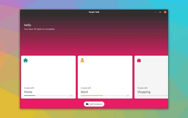 Como instalar o gerenciador de tarefas Purple Task no Linux via Snap