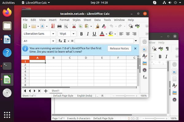 Como instalar o LibreOffice 7 no Ubuntu 20.04 e derivados