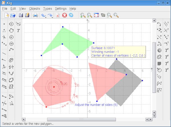 Como instalar o software educacional Kig no Linux via Flatpak