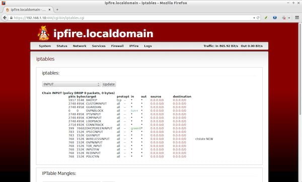 IPFire 2.25 Core 149 com várias correções de bugs e melhorias