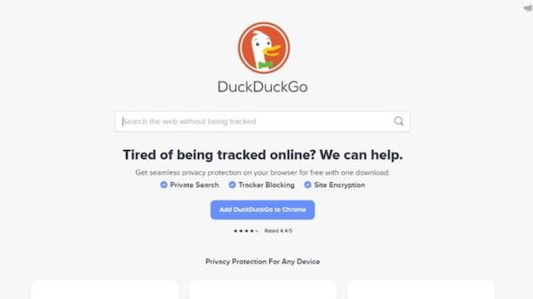 Leilão do Google Android Search Engine favorece o Google, diz o DuckDuckGo