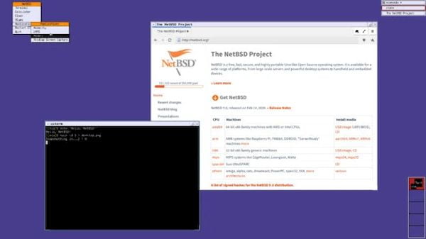 NetBSD mudou seu gerenciador de janelas padrão de TWM para CTWM