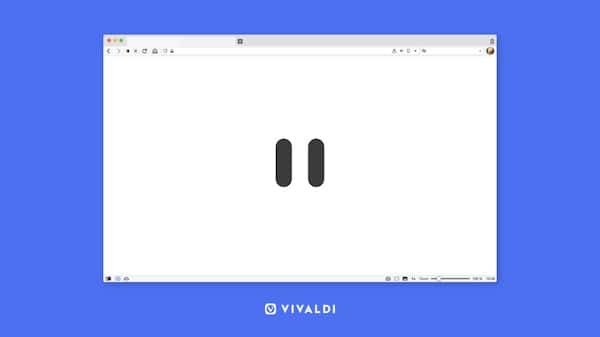 Vivaldi 3.3 lançado com pause para a Internet, o Break Mode, e mais