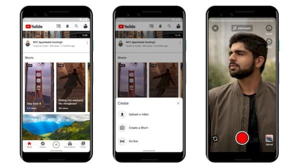 YouTube lançou o Shorts, um concorrente para o TikTok e Reels, exclusivamente na Índia