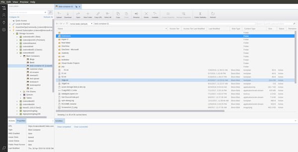 Como instalar Microsoft Azure Storage Explorer no Linux via Snap