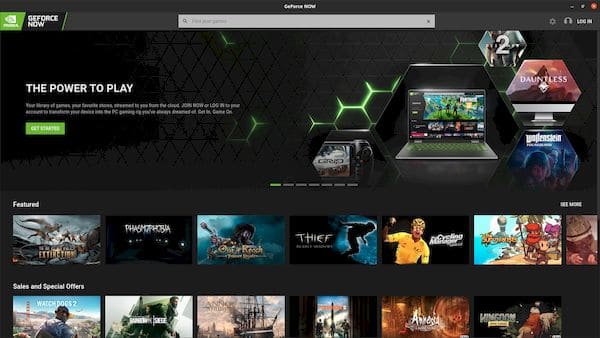 Como instalar o cliente GeForce Now no Linux via Snap