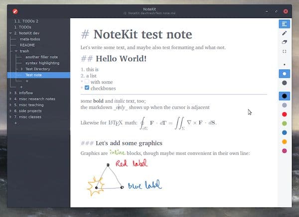 Como instalar o app de anotações NoteKit no Linux via Snap