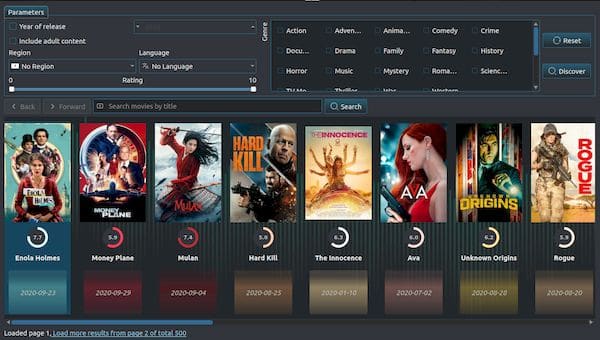 Como instalar o cliente TMDb MovieSquare no Linux via Snap
