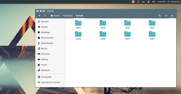 Como instalar o organizador de mídias Phockup no Linux via Snap