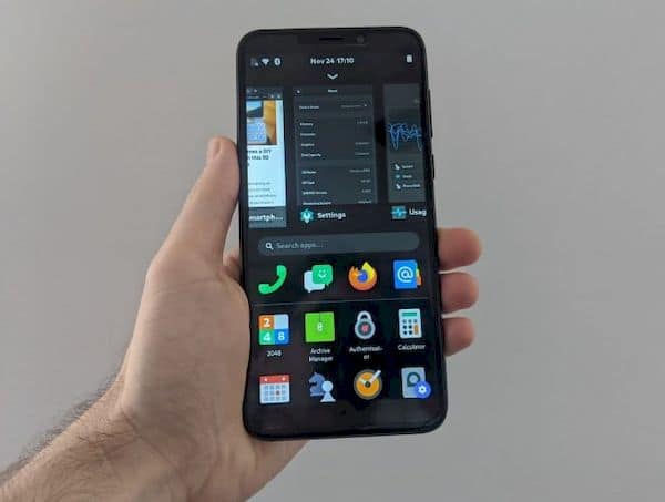 Manjaro ARM Beta3 para PinePhone traz melhorias de câmera, chamadas e gestos