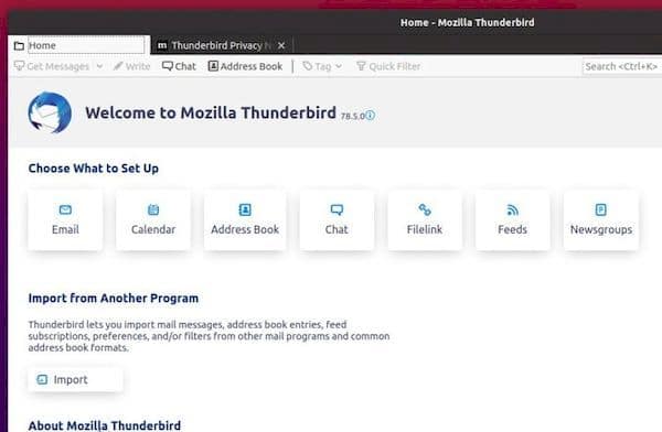 Thunderbird 78.5 lançado com mais melhorias no OpenPGP