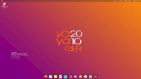 Voyager Live 20.10 lançado com GNOME 3.38, kernel 5.8 e mais
