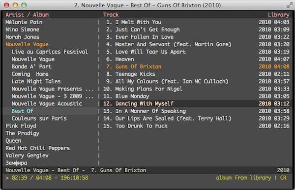 Como instalar o reprodutor Console music player no Linux via Flatpak