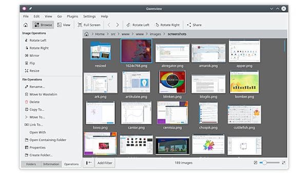 Como instalar visualizador de imagens Gwenview no Linux via Flatpak
