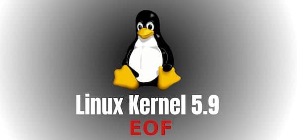 Kernel 5.9 chegou o fim da vida útil! É hora de atualizar para o 5.10!