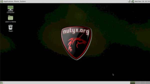NuTyX 20.12 lançado com três opções de sistemas de inicialização