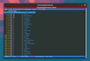 Como instalar o analisador de uso de disco GDU no Linux