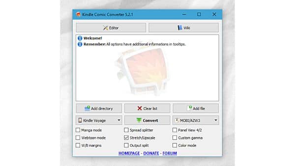 Como instalar o Kindle Comic Converter no Linux via Flatpak