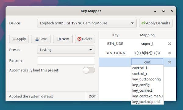 Como instalar o mapeador de teclas Key Mapper no Linux