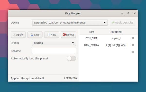 Como instalar o mapeador de teclas Key Mapper no Linux