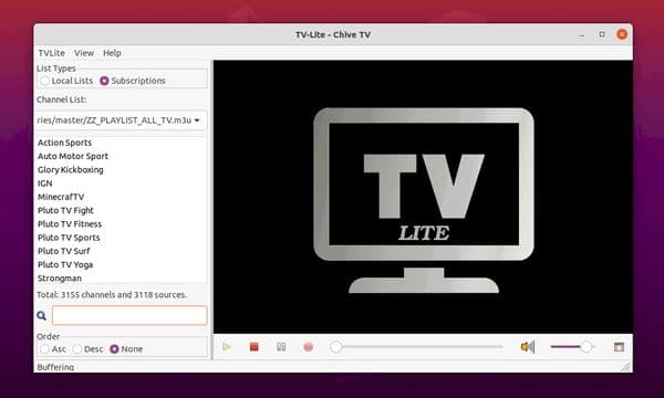 Como instalar o reprodutor de IPTV TV-Lite no Ubuntu e derivados