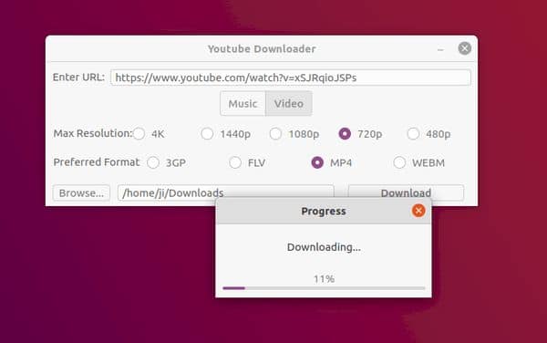 Como instalar o utilitário Youtubedl-gui no Ubuntu e derivados
