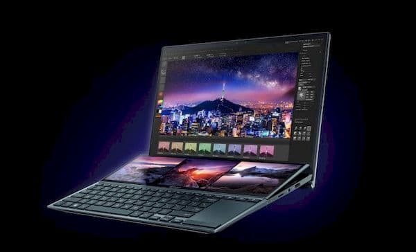 Novos notebooks Asus ZenBook Duo são laptops de tela dupla