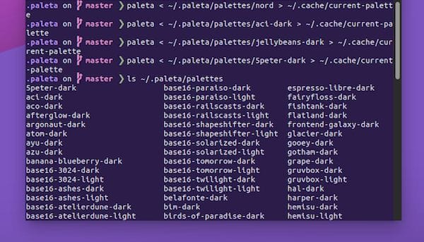 Como instalar o Paleta e mudar as cores de qualquer terminal