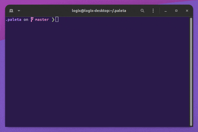 Como instalar o Paleta e mudar as cores de qualquer terminal