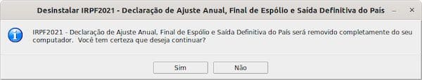 Desinstalando